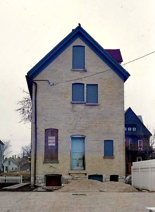 1st Street Before Residential Historic Renovation and Restoration Richard Toyne Architect