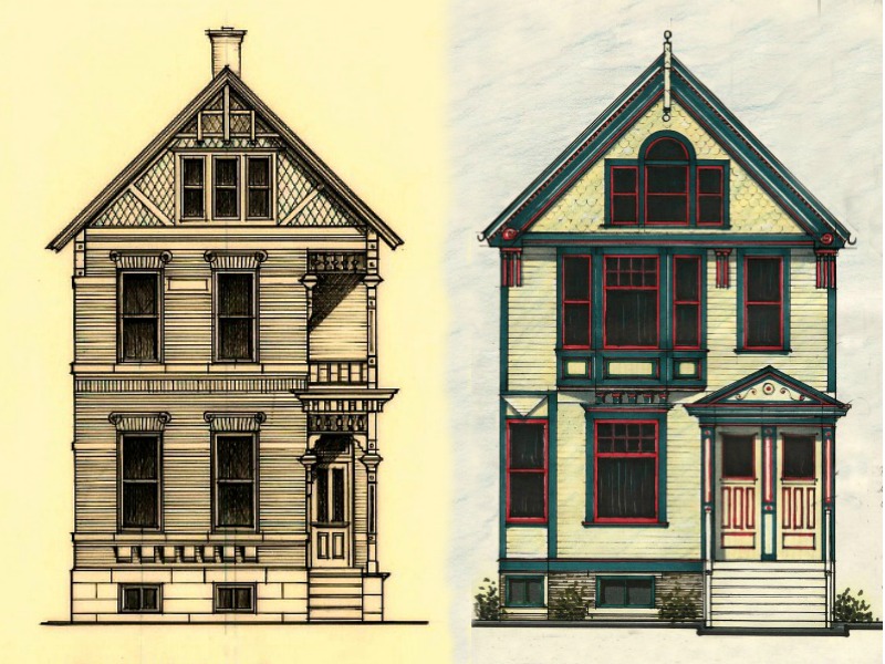 Brewer's Hill Victorians Measured Drawings Historic Documentation Richard Toyne Architect