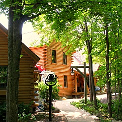 Double S Lodge Exterior Commercial Remodeling Richard Toyne Architect Door County Wisconsin