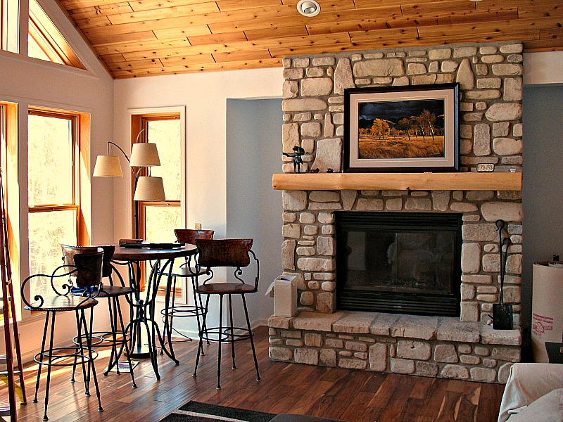 Heaton Fireplace Residential New Construction Richard Toyne Architect