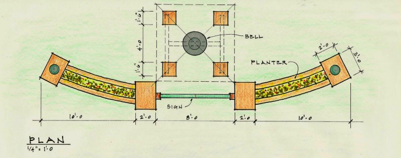 Liberty Grove Bell Plan Commercial Richard Toyne Architect