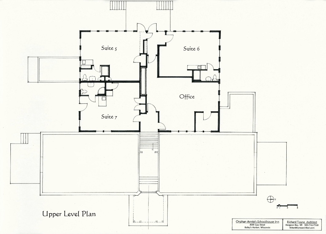 Schoolhouse Upper Level Schoolhouse Inn Plan Richard Toyne Architect